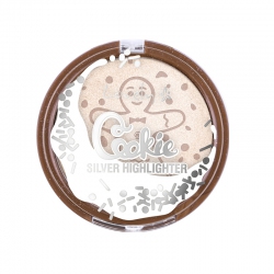 Cookie Silver Highlighter. Rozświetlacz do ciała o zapachu piernika Zniewalający efekt srebrzystego rozświetlenia