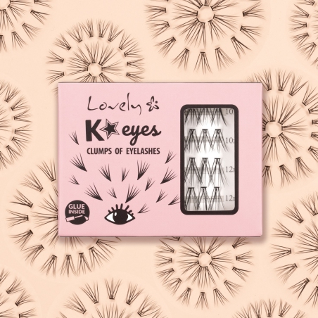 K*eyes Clumps of Eyelashes