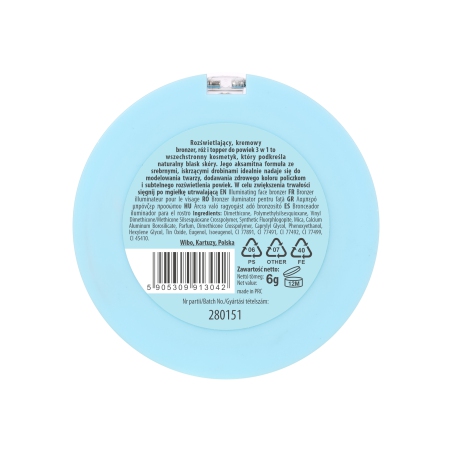 Mademoiselle 3 in 1 Bronze, Blush & Eye Topper