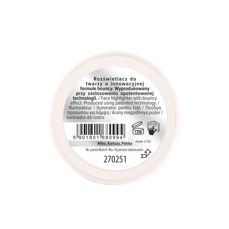 Bouncy Silver Highlighter