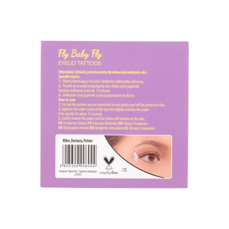 Fly Baby Fly Eyelid Tattoos