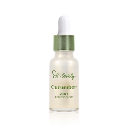 Cucumber Serum 2 in 1. Odżywczy primer do twarzy 2 w 1